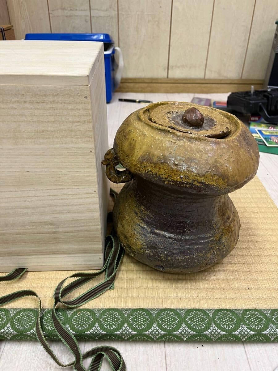 茶道具 飛騨春慶塗 茶箱 棗 茶碗など 五点 一式 共箱 M R5769 茶道具